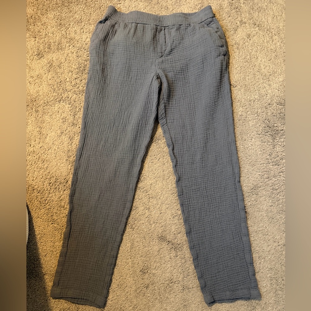 Octobre-Editions Men’s Cotton Gauze Casual Pants